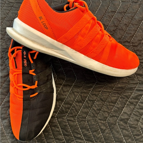 adidas Other - Adidas SL Loop Men's Vibrant Orange and Black Sneakers